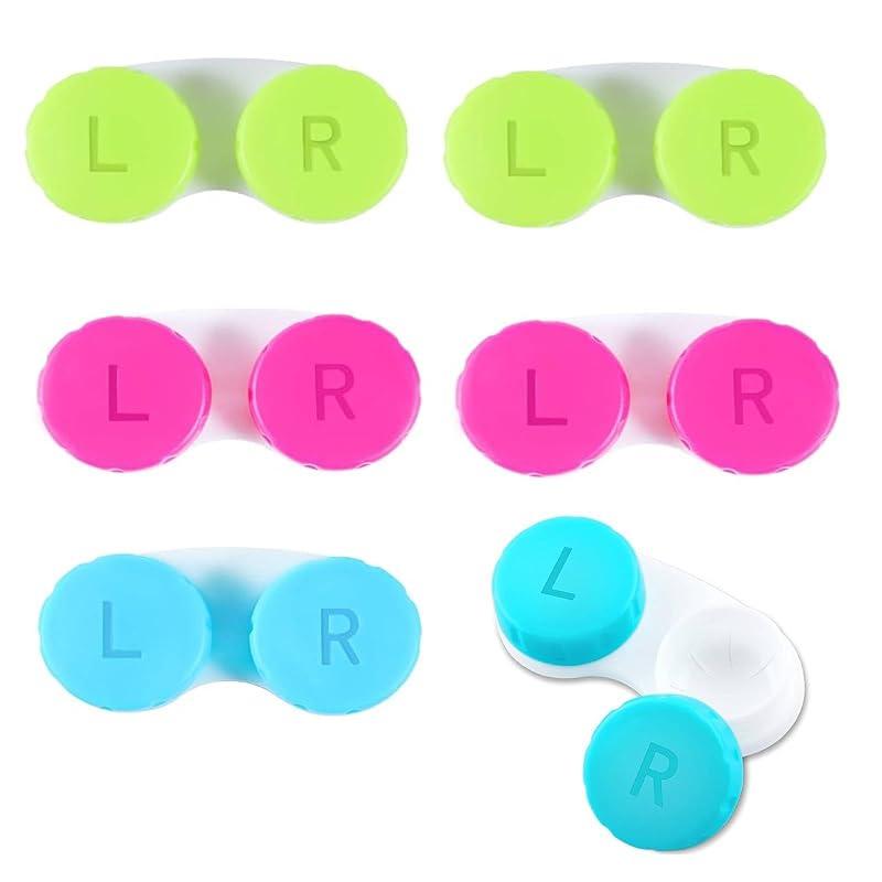 Práctico y colorido: Estuche de lentillas ideal para cualquier ocasión